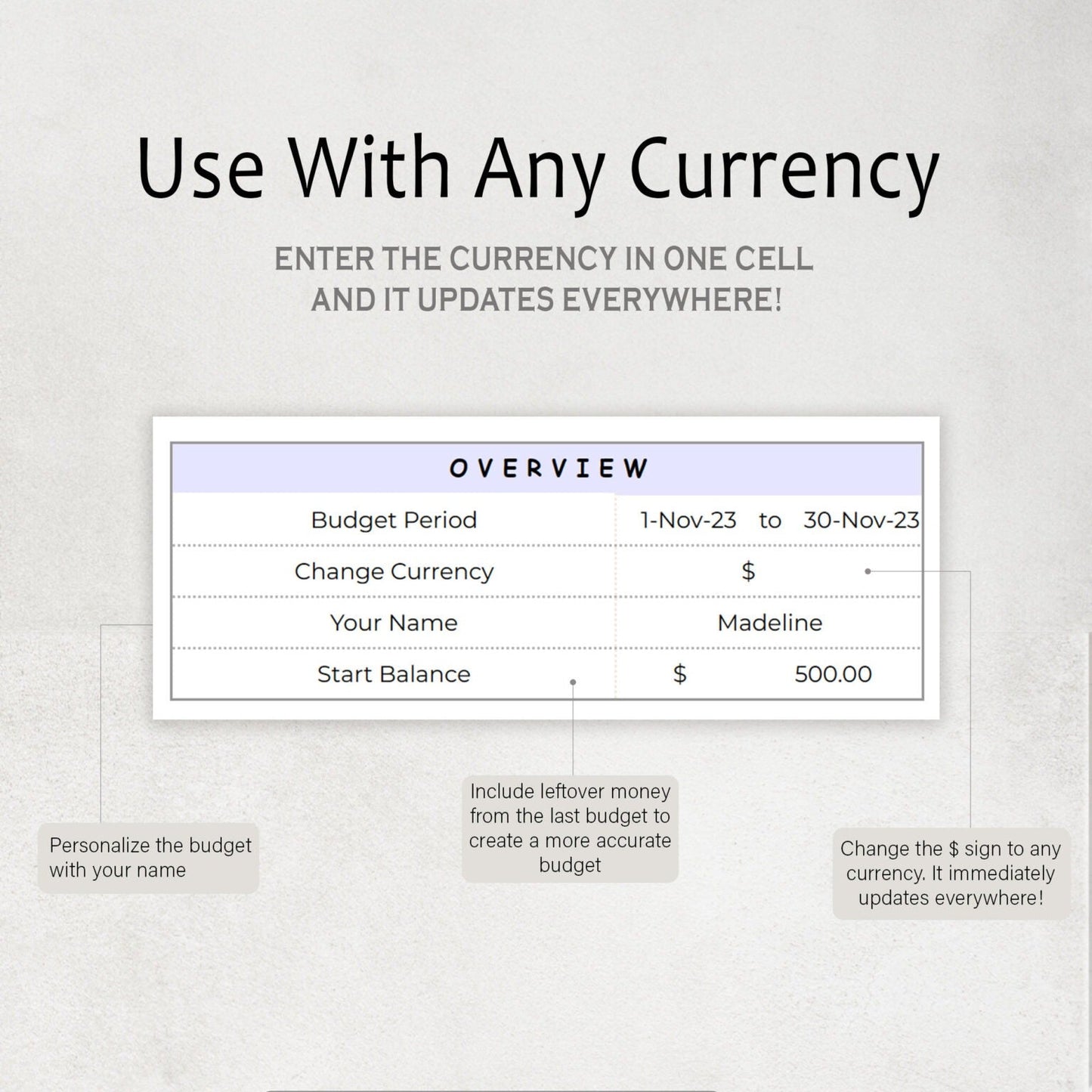 Budget Planner Spreadsheet Google Sheet & Excel Weekly, Biweekly, Monthly, Or Paycheck + BONUS