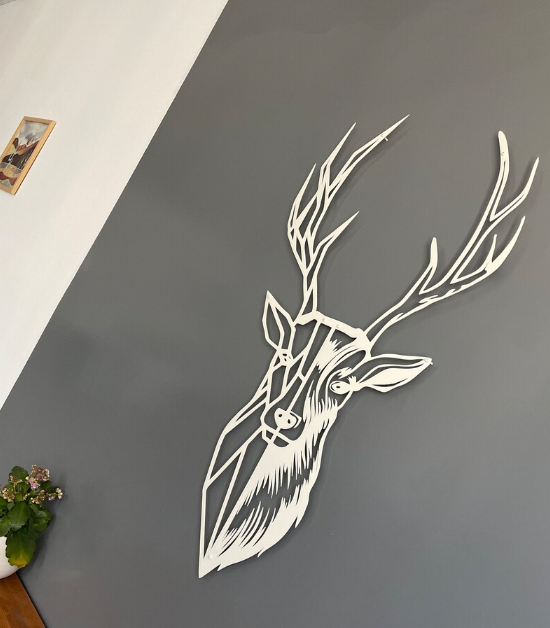 Medium Nordic Stag Head Wall Art
