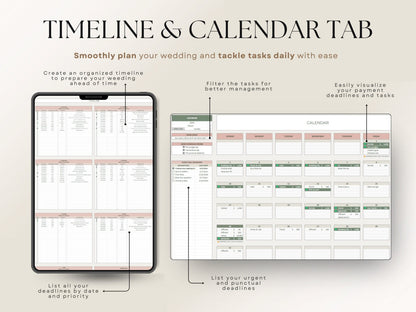 The Ultimate Wedding Planner Spreadsheet Google Sheets & Excel + BONUS