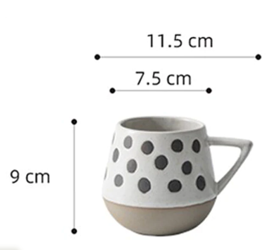 Hand-painted Ceramic Coffee Mug