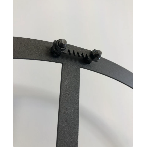 Wall clock Metal moderne